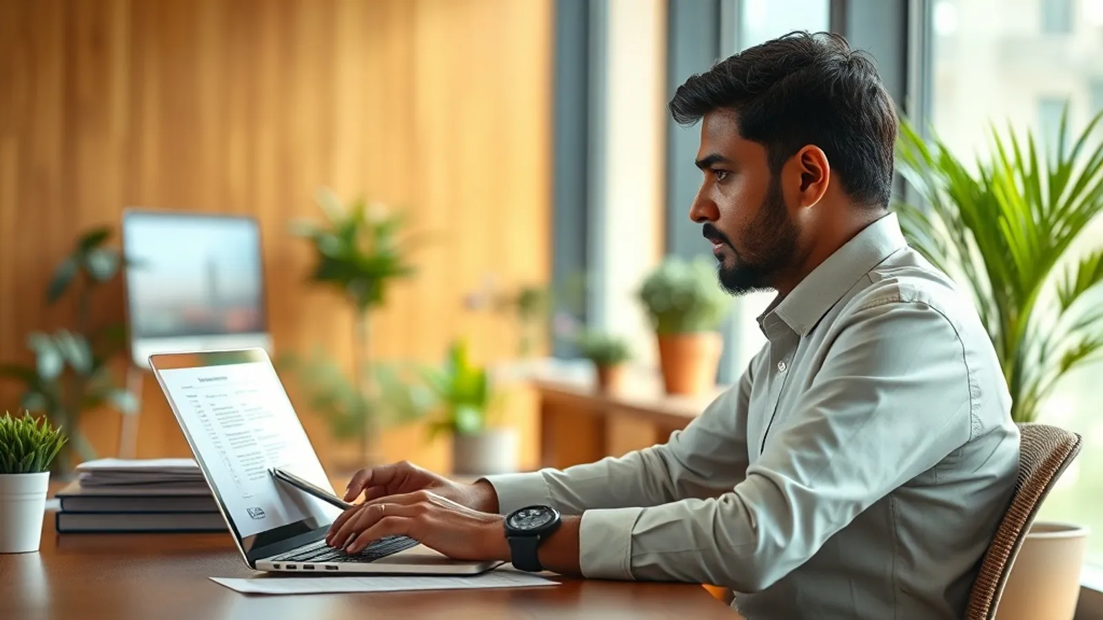 JAIN Online admissions topic illustration in a modern Indian setting