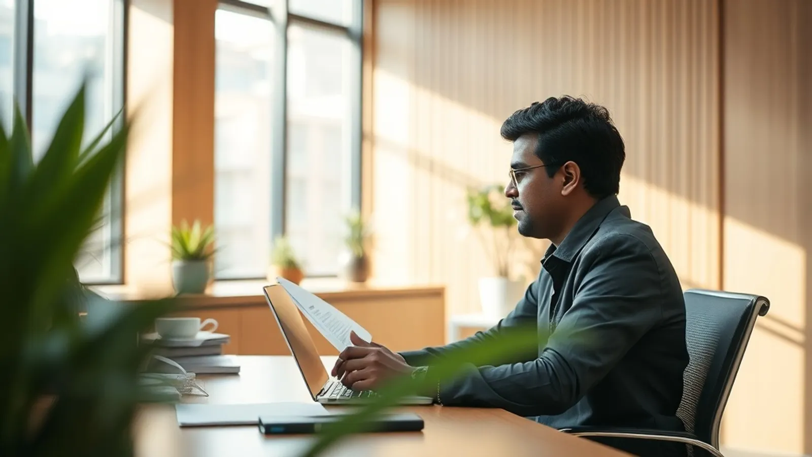 JAIN Online admissions topic illustration in a modern Indian setting