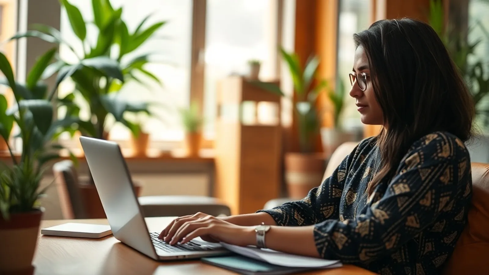 JAIN Online BCA student attending an online class in India