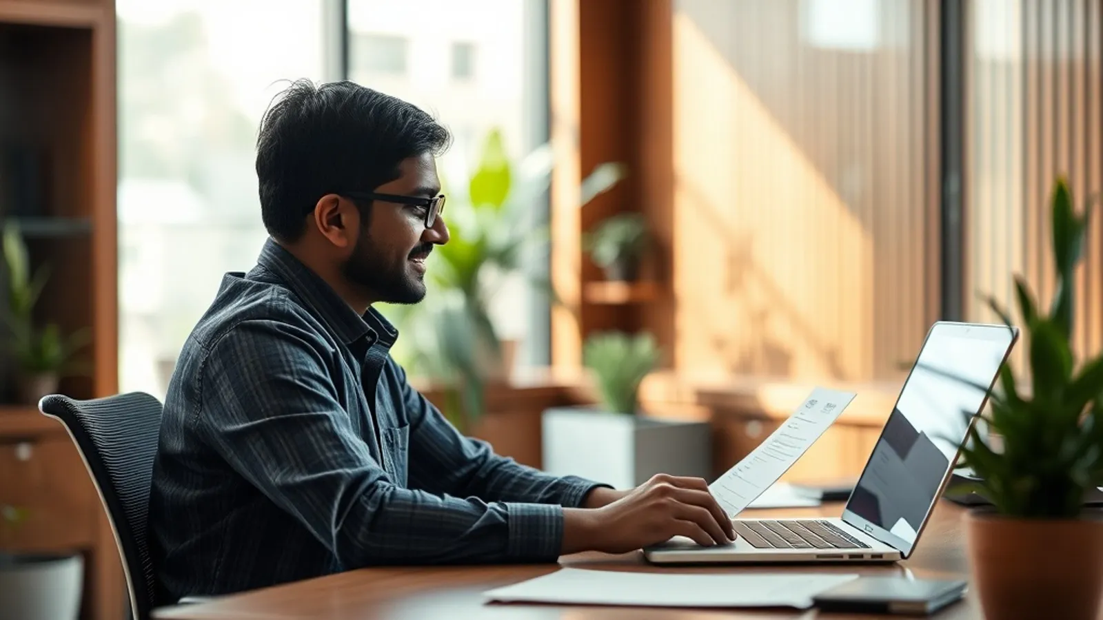 JAIN Online admissions topic illustration in a modern Indian setting