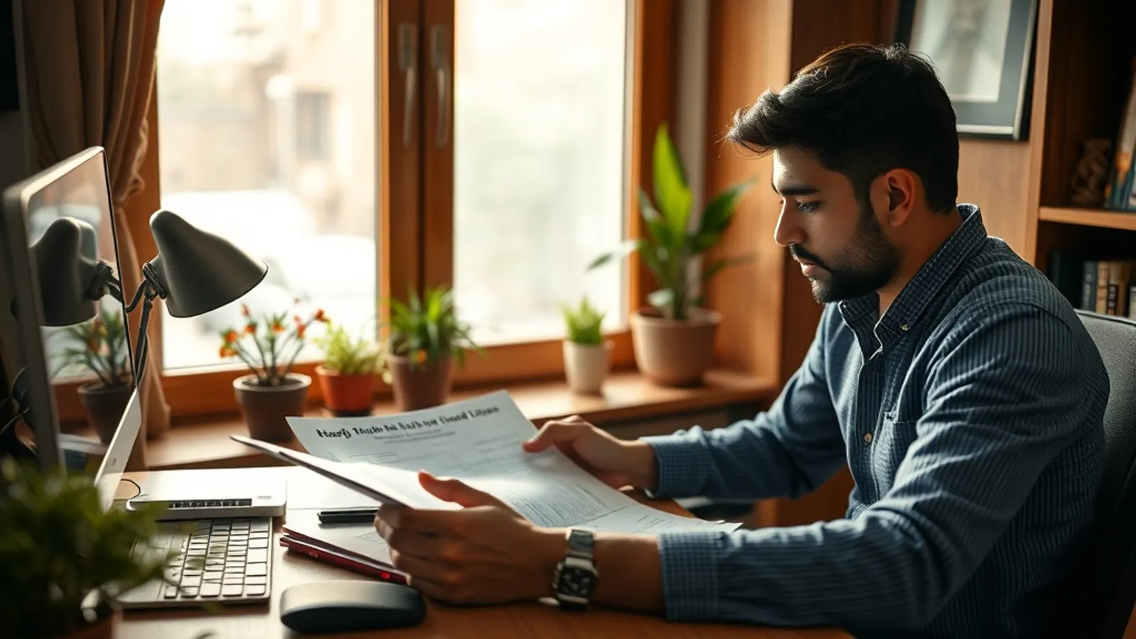 Applicant reviewing alternative-admission pathways at a Delhi study desk