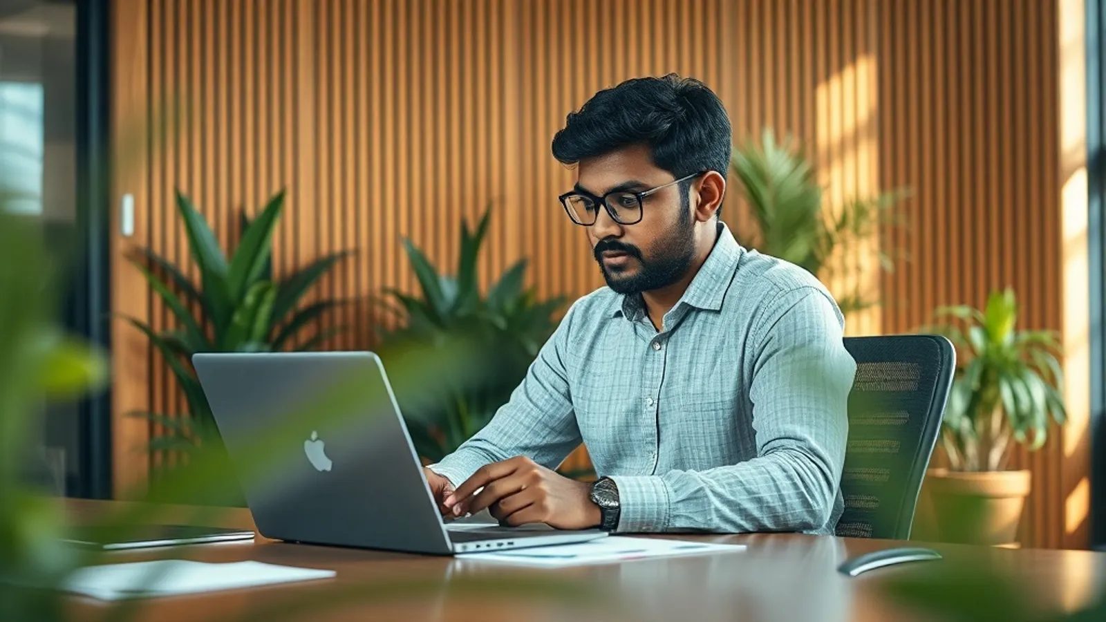 JAIN Online admissions topic illustration in a modern Indian setting