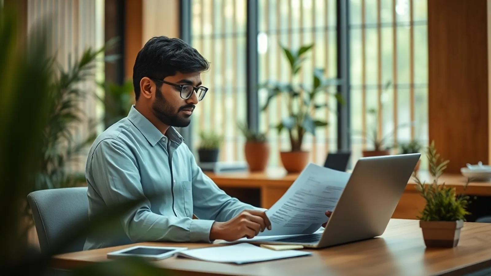 JAIN Online admissions topic illustration in a modern Indian setting